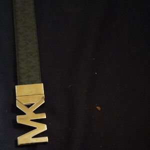 Mk Green and Gold Belt